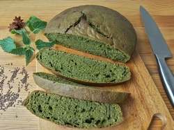 зеленый хлеб с тмином