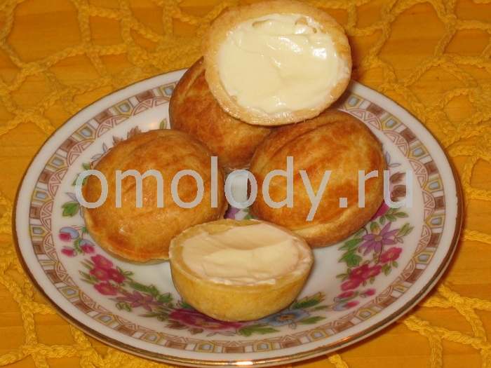 Печенье орешки с масляным кремом